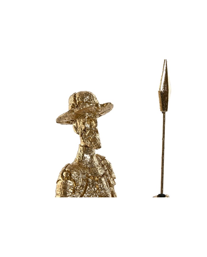 Statua Decorativa Home ESPRIT Dorato Resina 10 x 10 x 37 cm Statua Decorativa Home ESPRIT Dorato Resina 10 x 10 x 37 cm