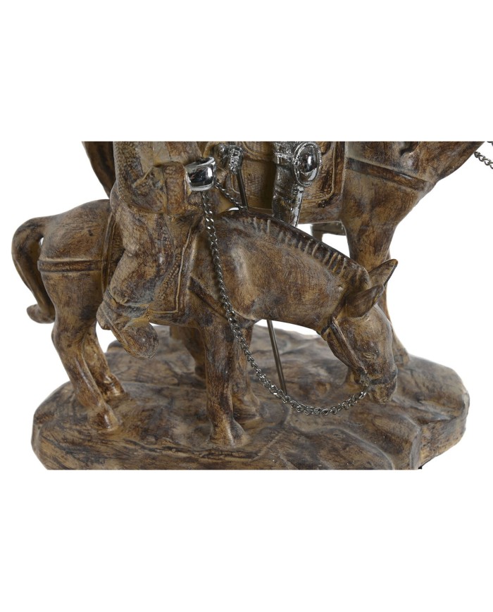 Statua Decorativa Home ESPRIT Argentato Naturale Resina 20,5 x 13 x 26 cm Statua Decorativa Home ESPRIT Argentato Naturale Resina 20,5 x 13 x 26 cm