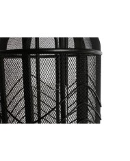 Portacandele Home ESPRIT Nero Metallo 25,5 x 25,5 x 46,5 cm Portacandele Home ESPRIT Nero Metallo 25,5 x 25,5 x 46,5 cm