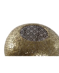 Portacandele Home ESPRIT Dorato Metallo Cristallo 24 x 24 x 20 cm Portacandele Home ESPRIT Dorato Metallo Cristallo 24 x 24 x 20 cm