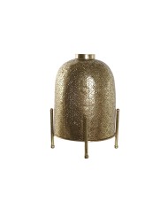 Portacandele Home ESPRIT Dorato Metallo Cristallo 24 x 24 x 33 cm Portacandele Home ESPRIT Dorato Metallo Cristallo 24 x 24 x 33 cm