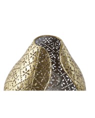 Portacandele Home ESPRIT Dorato Metallo Cristallo 12,5 x 11,5 x 13,5 cm Portacandele Home ESPRIT Dorato Metallo Cristallo 12,5 x 11,5 x 13,5 cm