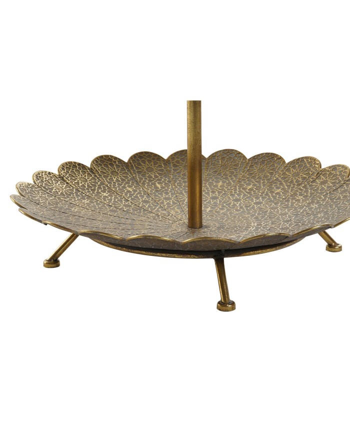 Portafrutta Home ESPRIT Dorato Metallo 50 x 50 x 98 cm