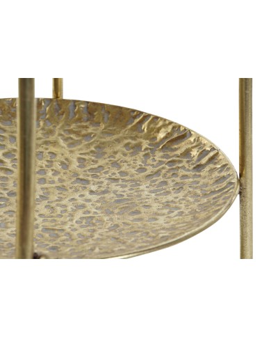 Portafrutta Home ESPRIT Dorato Metallo 39 x 39 x 86 cm
