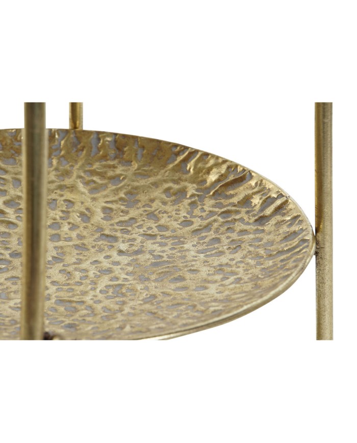 Portafrutta Home ESPRIT Dorato Metallo 39 x 39 x 86 cm