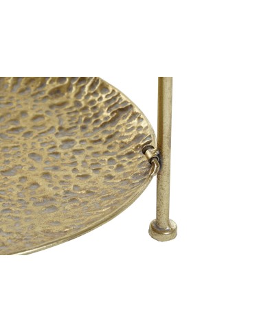 Portafrutta Home ESPRIT Dorato Metallo 36,5 x 36,5 x 61 cm