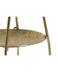 Portafrutta Home ESPRIT Dorato Metallo 36,5 x 36,5 x 61 cm