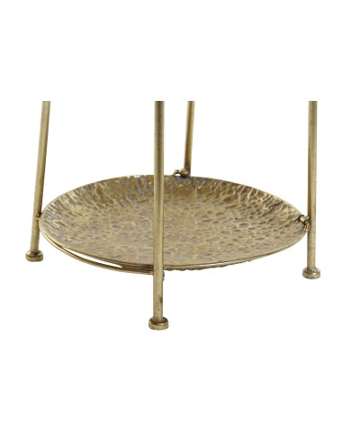 Portafrutta Home ESPRIT Dorato Metallo 36,5 x 36,5 x 61 cm