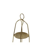 Portafrutta Home ESPRIT Dorato Metallo 39 x 39 x 86 cm