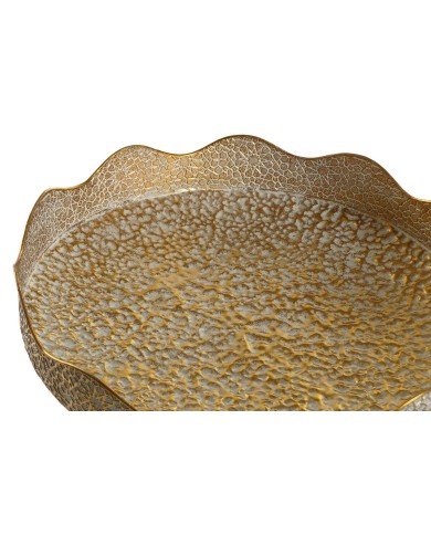 Set di vasi da fiori Home ESPRIT Dorato Metallo Arabo 46 x 46 x 84,5 cm (2 Pezzi) Set di vasi da fiori Home ESPRIT Dorato Metallo Arabo 46 x 46 x 84,5 cm (2 Pezzi)