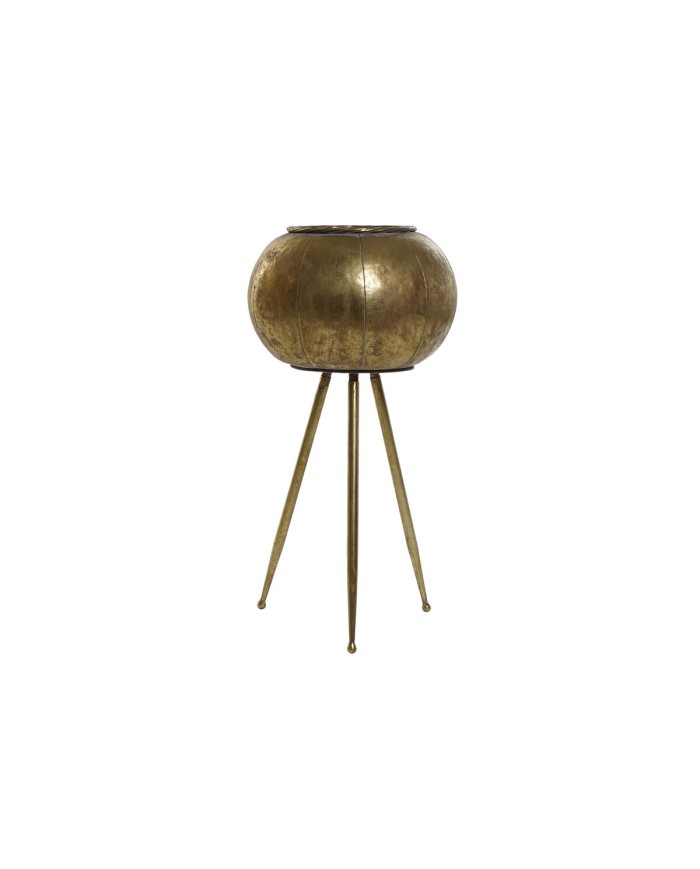 Vaso Home ESPRIT Dorato Metallo Moderno 30 x 30 x 60 cm