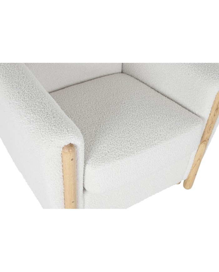 Poltrona Home ESPRIT Bianco 81 x 78 x 82 cm Poltrona Home ESPRIT Bianco 81 x 78 x 82 cm