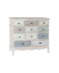 Cassettiera Home ESPRIT Marrone Acacia Legno MDF 40 x 30 x 104,5 cm Cassettiera Home ESPRIT Marrone Acacia Legno MDF 40 x 30 x 104,5 cm