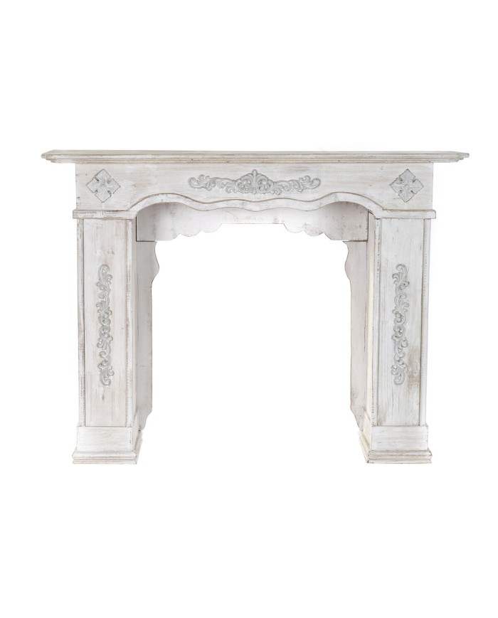 Cornici camini Home ESPRIT Abete 88 cm 130 x 29,5 x 98 cm Cornici camini Home ESPRIT Abete 88 cm 130 x 29,5 x 98 cm