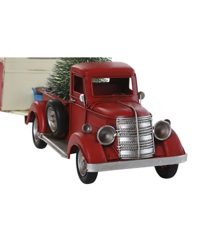 Decorazione Natalizia Home ESPRIT Rosso Roulotte 73 x 19 x 28,5 cm