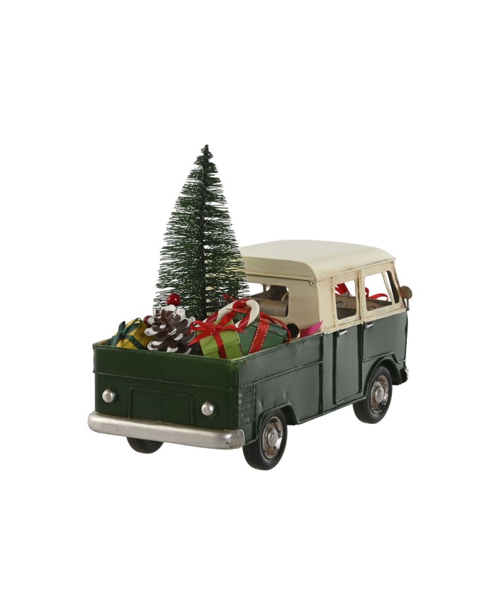 Decorazione Natalizia Home ESPRIT Rosso Verde 26,5 x 12 x 19 cm (2 Unità)