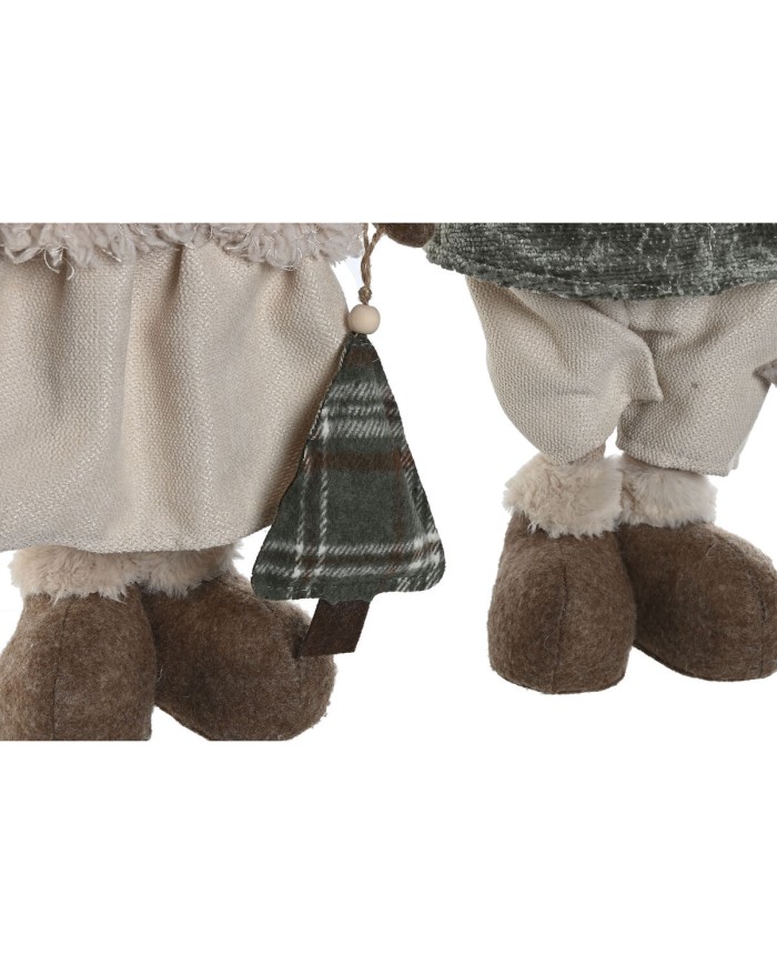 Decorazione Natalizia Home ESPRIT Verde Beige Renna 29 x 16 x 60 cm (2 Unità) Decorazione Natalizia Home ESPRIT Verde Beige Renna 29 x 16 x 60 cm (2 Unità)