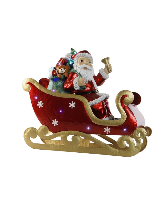Decorazione Natalizia Home ESPRIT Rosso Multicolore Babbo Natale 64 x 26 x 60 cm Decorazione Natalizia Home ESPRIT Rosso Multicolore Babbo Natale 64 x 26 x 60 cm
