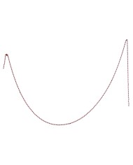 Palle di Natale Home ESPRIT Rosso Verde Polietilene 21 x 6,5 x 27 cm (53 Pezzi)