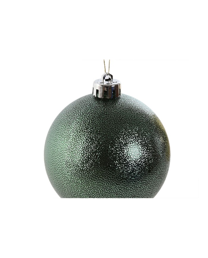 Palle di Natale Home ESPRIT Rosso Verde Polietilene 25 x 25 x 25 cm (41 Pezzi)