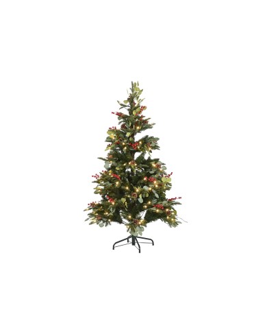 Albero di Natale Home ESPRIT Rosso Verde PVC Metallo 95 x 95 x 150 cm Albero di Natale Home ESPRIT Rosso Verde PVC Metallo 95 x 95 x 150 cm