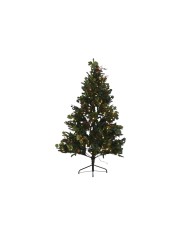 Albero di Natale Home ESPRIT Rosso Verde PVC Metallo 115 x 115 x 180 cm Albero di Natale Home ESPRIT Rosso Verde PVC Metallo 115 x 115 x 180 cm