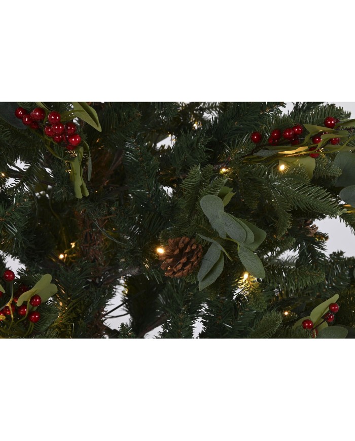 Albero di Natale Home ESPRIT Rosso Verde PVC Metallo 115 x 115 x 180 cm Albero di Natale Home ESPRIT Rosso Verde PVC Metallo 115 x 115 x 180 cm