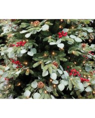 Albero di Natale Home ESPRIT Rosso Verde PVC Metallo 129 x 129 x 210 cm Albero di Natale Home ESPRIT Rosso Verde PVC Metallo 129 x 129 x 210 cm