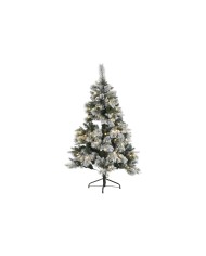 Albero di Natale Home ESPRIT Verde PVC Metallo 76 x 76 x 120 cm