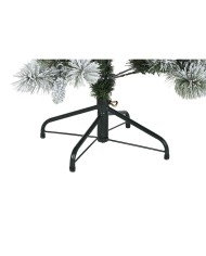 Albero di Natale Home ESPRIT Verde PVC Metallo Nevoso 96 x 96 x 150 cm