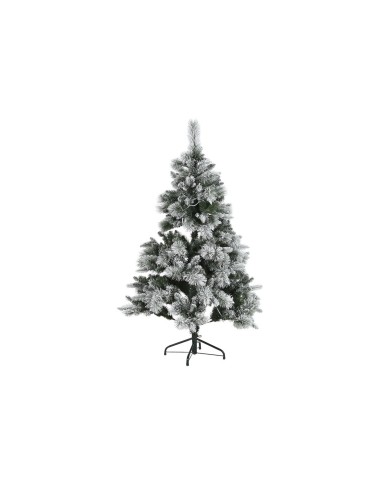 Albero di Natale Home ESPRIT Verde PVC Metallo Nevoso 96 x 96 x 150 cm