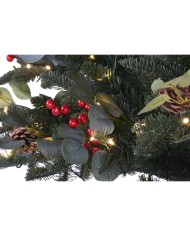 Albero di Natale Home ESPRIT Rosso Verde PVC Metallo 144 x 144 x 240 cm