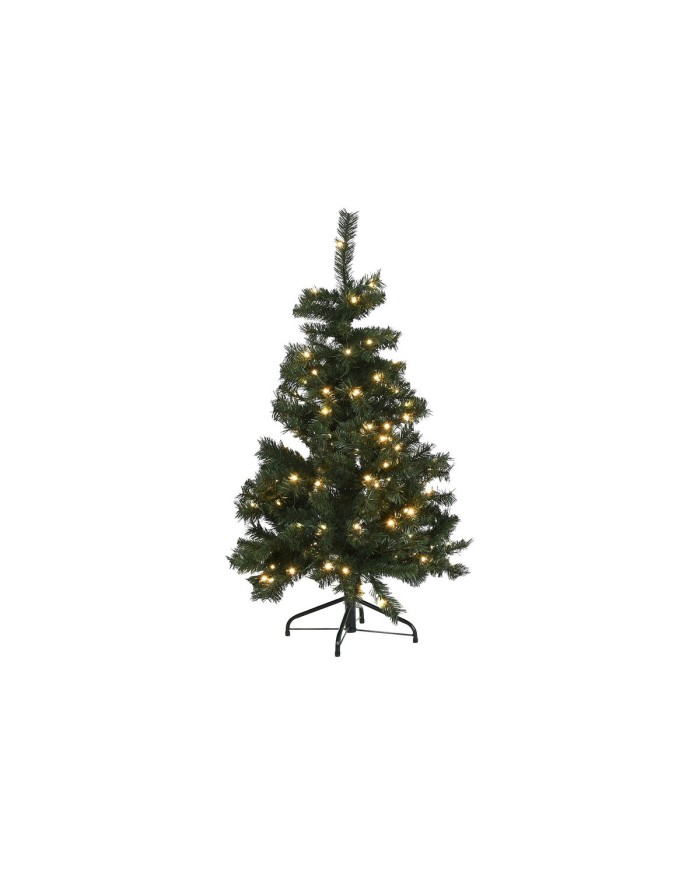 Albero di Natale Home ESPRIT Verde PVC Metallo 76 x 76 x 120 cm