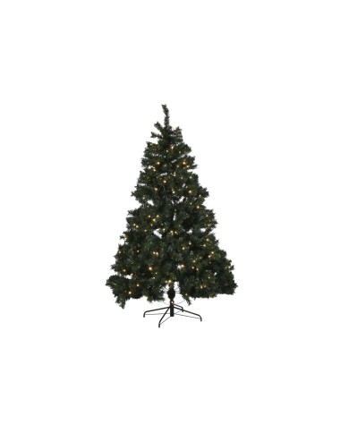 Albero di Natale Home ESPRIT Verde PVC Metallo 132 x 132 x 210 cm