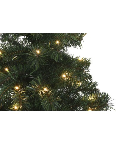 Albero di Natale Home ESPRIT Verde PVC Metallo 76 x 76 x 120 cm