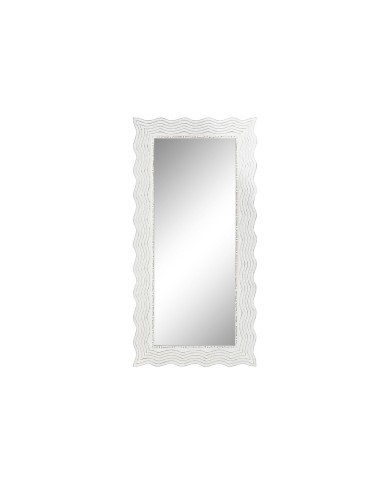 Specchio da parete Home ESPRIT Bianco Decapaggio Scandi 89 x 2,5 x 178 cm