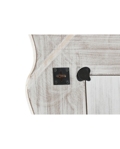 Specchio da parete Home ESPRIT Bianco Decapaggio Scandi 89 x 2,5 x 178 cm