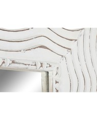 Specchio da parete Home ESPRIT Bianco Decapaggio Scandi 89 x 2,5 x 178 cm