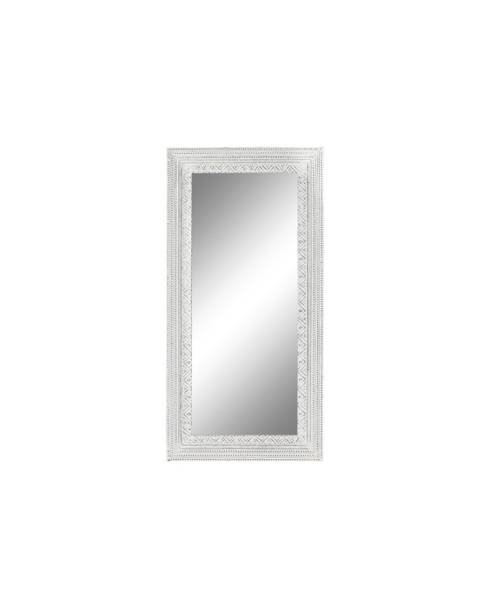 Specchio da parete Home ESPRIT Bianco Indiano Decapaggio 87 x 4 x 175 cm