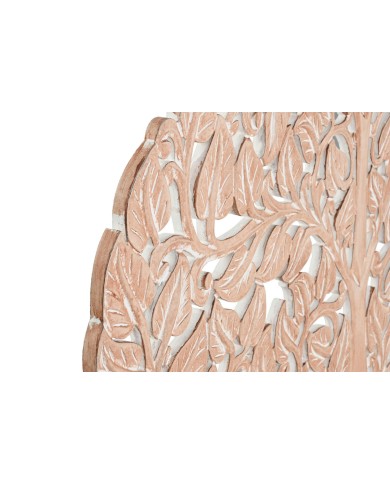 Statua Decorativa Home ESPRIT Naturale Albero 122 x 2 x 122 cm