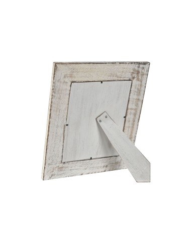 Cornice Portafoto Home ESPRIT Bianco Naturale Cristallo Legno di mango Fiore Indiano 31,5 x 2 x 36,5 cm Cornice Portafoto Home ESPRIT Bianco Naturale Cristallo Legno di mango Fiore Indiano 31,5 x 2 x 36,5 cm