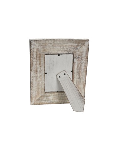 Cornice Portafoto Home ESPRIT Bianco Naturale Cristallo Legno di mango Indiano 21 x 2 x 26,5 cm Cornice Portafoto Home ESPRIT Bianco Naturale Cristallo Legno di mango Indiano 21 x 2 x 26,5 cm