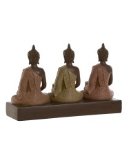 Portacandele Home ESPRIT Marrone Arancio Corallo Lime Resina 28 x 8,5 x 17 cm Portacandele Home ESPRIT Marrone Arancio Corallo Lime Resina 28 x 8,5 x 17 cm