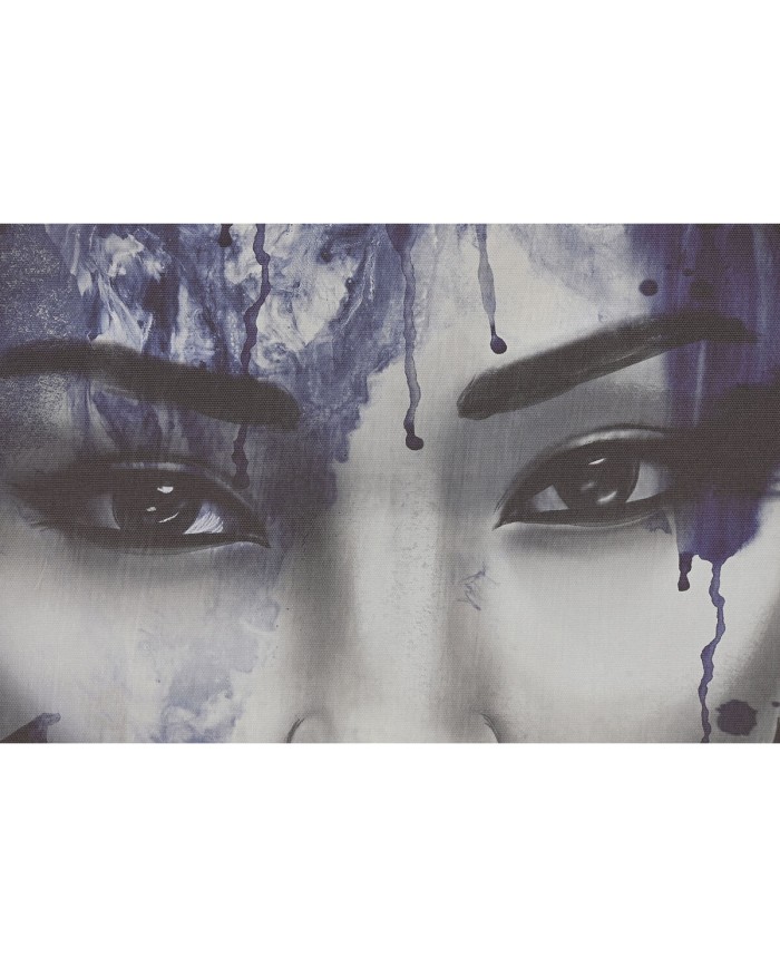 Quadro Home ESPRIT Azzurro Nero Orientale 103 x 4 x 143 cm