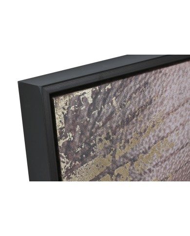 Quadro Home ESPRIT Nero Dorato 83 x 4 x 123 cm (2 Unità)