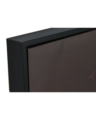 Quadro Home ESPRIT Verde Rosso Granato Dorato Tropicale Giungla 83 x 4 x 123 cm (2 Unità)