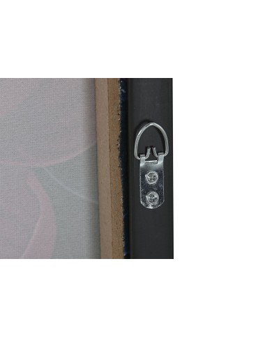 Quadro Home ESPRIT Nero Rosa 83 x 4 x 123 cm (2 Unità)