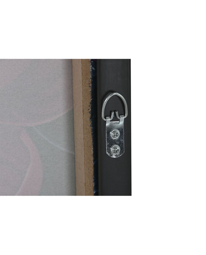 Quadro Home ESPRIT Nero Rosa 83 x 4 x 123 cm (2 Unità)