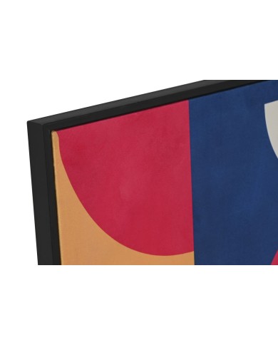 Quadro Home ESPRIT Azzurro Nero Moderno Città 63 x 3 x 83 cm (2 Unità)