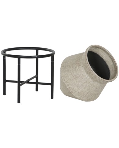 Vaso Home ESPRIT Metallo Magnesio 40 x 40 x 62 cm Vaso Home ESPRIT Metallo Magnesio 40 x 40 x 62 cm